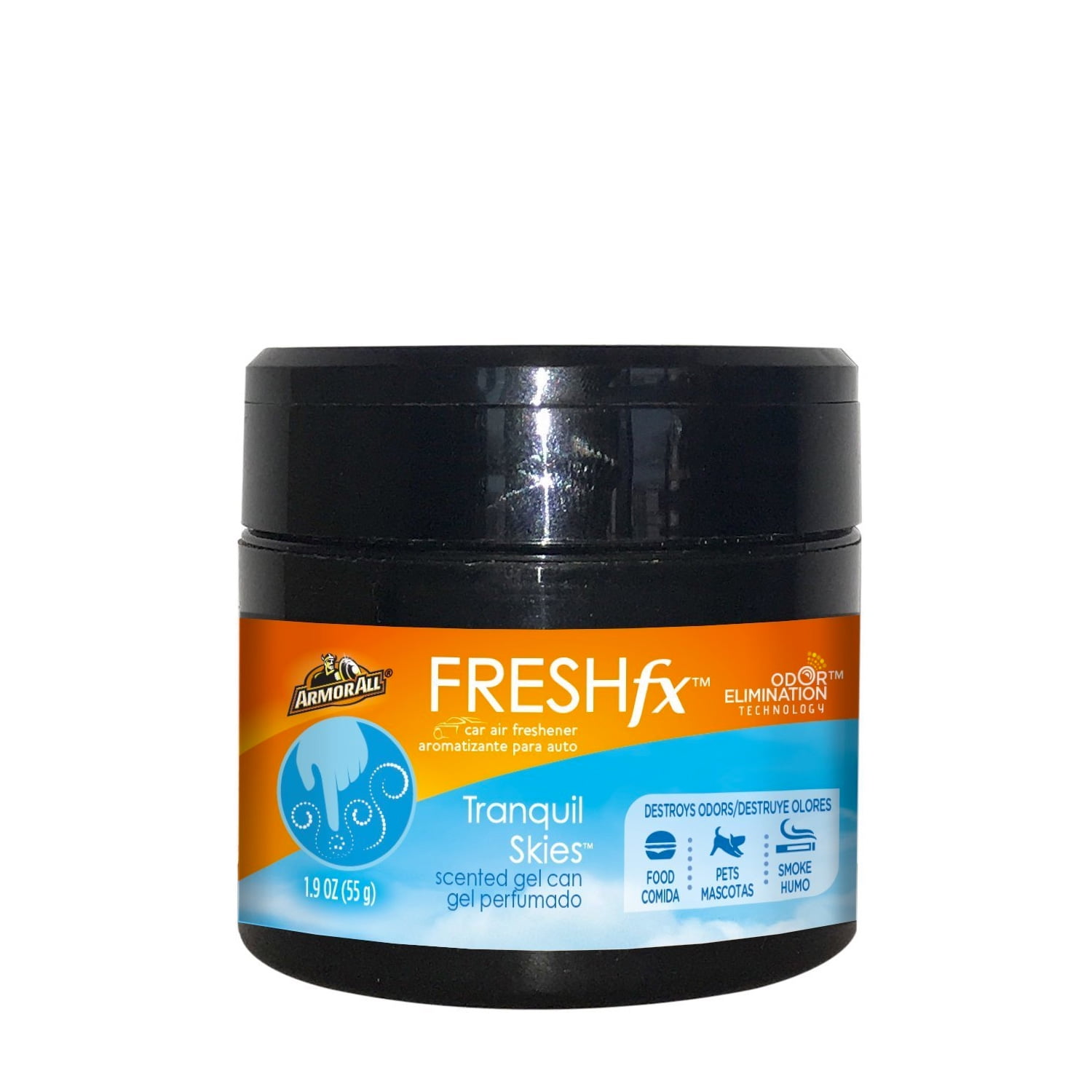 Armor All FRESHfx Car Air Freshener Scented Gel Can 1.9oz (Tranquil ...