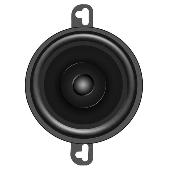 3.5" Dual Cone Speaker 30W Max, 4 Ohm,Wide Frequency Response,Enhanced Bass,Polypropylene Cone,Rubber Surro Dual Cone Replacement Auto Speaker