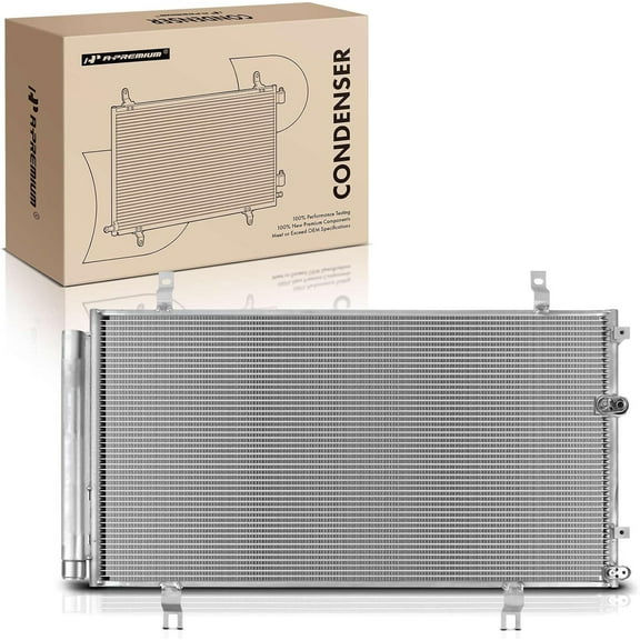 A-Premium Air Conditioning A/C Condenser Compatible with Lexus IS250 2006-2014, IS350 2006-2014, 2.5L 3.5L