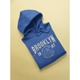 thumbnail image 3 of Brooklyn 1987 College Style Hoodie Women -Image by Shutterstock, Female Large, 3 of 4