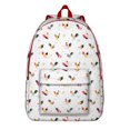 thumbnail image 1 of Egg and Chick Cartoon Pattern Artistic Backpack – Lightweight Travel Backpack with Comfortable Carrying and Anti-theft Features for Students, Teens, and Outdoor Enthusiasts, 1 of 5
