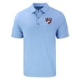 thumbnail image 2 of Men's Cutter & Buck Heather Powder Blue FC Dallas Forge Eco Stretch Recycled Polo, 2 of 3