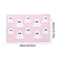 thumbnail image 3 of Halloween Bath Mats for Bathroom,Soft Spooky Ghost Decor Non-slip Bathroom Rug | Cute Shower Mat for Bedroom Living Room Decor, 23.62x15.74 Inch,Pink, 3 of 6