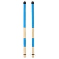 thumbnail image 1 of 1Pair Bamboo Sticks Durable Rack Drums Wooden Drum Brushes Percussion Sticks Random Color, 1 of 1