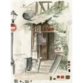 thumbnail image 2 of Parker, Jennifer Paxton 19x24 Gold Ornate Wood Framed with Double Matting Museum Art Print Titled - Cafe Study I, 2 of 4