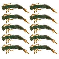 Guozer Realistic Insects Fish Bait 10PCS Imitation Insects Fish Bait Portable Fishing Accessories Lifelike Insects Fish Bait Brightly Colored Insect Lures