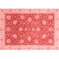 thumbnail image 1 of Ahgly Company Machine Washable Indoor Rectangle Oriental Red Traditional Area Rugs, 3' x 5', 1 of 4