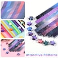 thumbnail image 3 of LHX 5400 Sheets Origami Star Paper Strips Colorful Star Origami Paper Starry Sky Origami Paper Stars DIY Origami Stars Paper Set Origami Paper Arts for Kids Adults, 3 of 6