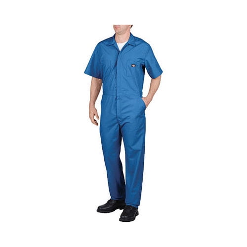 Men's Short Sleeve Deluxe Poplin Coverall by Dickies