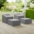 thumbnail image 5 of Crosley Furniture 4Pc Outdoor Furniture Cover Set, 5 of 5