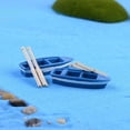 thumbnail image 2 of Surtido de muñecas en miniatura de resina Micro paisaje Bonsai Pot ornamento del tanque de peces Decoración del barco 2 Sets Macarena Jardín de hadas en miniatura, 2 of 7
