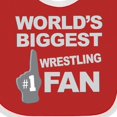 thumbnail image 4 of Inktastic Wrestling Fan Sports Boys or Girls Baby Bib, 4 of 4
