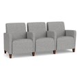 thumbnail image 1 of Lesro Ravenna Lounge Reception 3 Seat Tandem Seating in Gray, 1 of 5