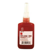 Threadlocker, ANTI-SEIZE TECHNOLOGY 71HS, Red, High, Liquid, 1.69 fl oz, Bottle