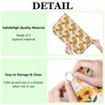 thumbnail image 6 of Microfiber Sunflower Dish Drying Pad Foldable Floral Rack Mat Absorbent Drainer for Kitchen Countertop 16x18 Inch, 6 of 7