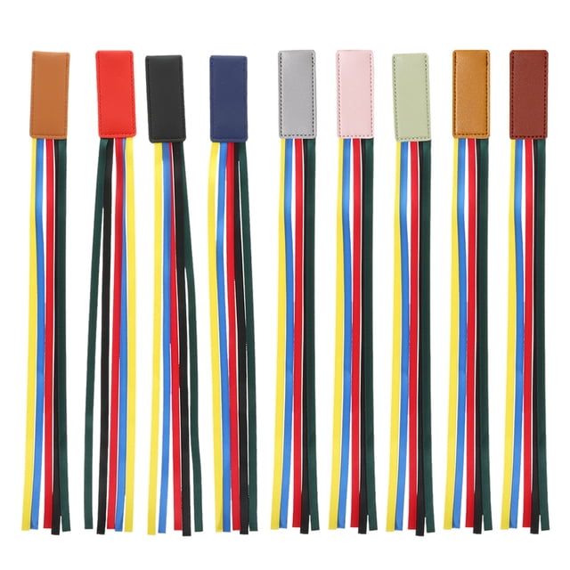 Miangastore 9Pcs Ribbon Page Marker Bible Book Marker Ribbon Page Book Marker for Students Teacher