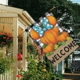 thumbnail image 3 of Fall Mouse Pumpkin Welcome Fall Garden Flags 28"x40” Double Side,Small Yard Flags for Outside,Outdoor Fall Decor,Autumn Funny Garden Flag Yard Decoration, 3 of 5