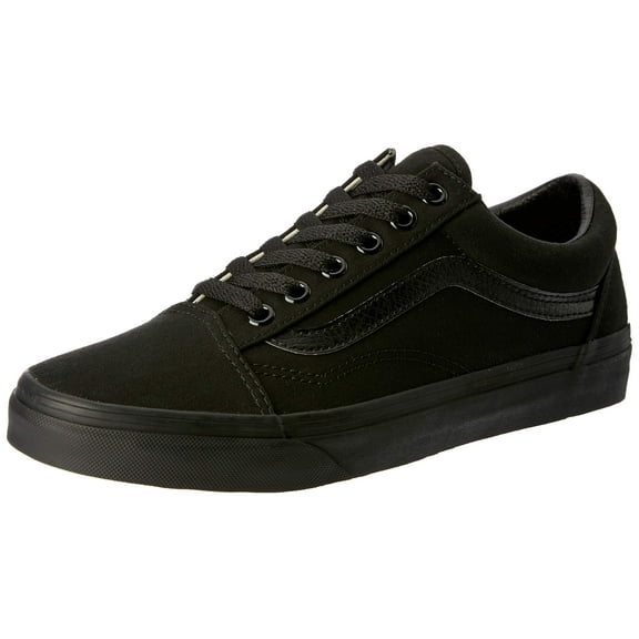 Vans Old Skool Unisex Shoes Size 10, Color: Black/Black