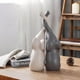 thumbnail image 3 of Gris Y Blanco, Figuras de Cerámica, Arte de Pie, Artesanía, Decoración Del Hogar , Gris blanco, METRO perfecl Elefante Escultura Moderna, 3 of 8