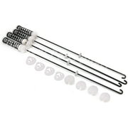 W10780048 Washing Machine Suspension Rods Kit (4 PCS) for Whirlpool Washer