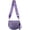 Cloudy Purple Polka Dots, variant on Polka Dots Crossbody Bag Bum Bag for Women,Spacious Checkered Purse Fanny Packs Belt Bag (Ice Blue Polka Dots)