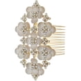thumbnail image 4 of Shisuyan Bridal Headpiece Accessories Decorative Hair Comb Metal 1Set, 4 of 9