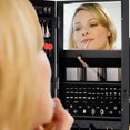 thumbnail image 7 of Large 360° Rotate Mirror Jewelry Cabinet with Dressing Mirror Stand Standing, 7 of 7