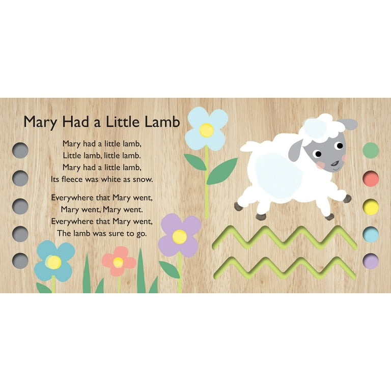 Touch and Trace Nursery Rhymes: Mary Had a Little Lamb