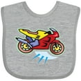thumbnail image 3 of Inktastic Crotch Rocket Motorcycle Boys or Girls Baby Bib, 3 of 4