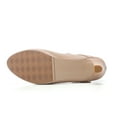 thumbnail image 4 of kkdom Women Mary Jane High Heels Platform Dress Shoes Pump Beige Size 6, 4 of 7
