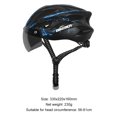 thumbnail image 1 of Casco de bicicleta de carretera para hombre y mujer, gafas de PC integradas, equipo de protección para montar en monopatín Fivean Cascos de ciclismo, 1 of 2