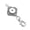 10, variant on New Ginger Drill Snap Pendant Keychain Fit 18mm Snap Button Jewelry Making DIY -15