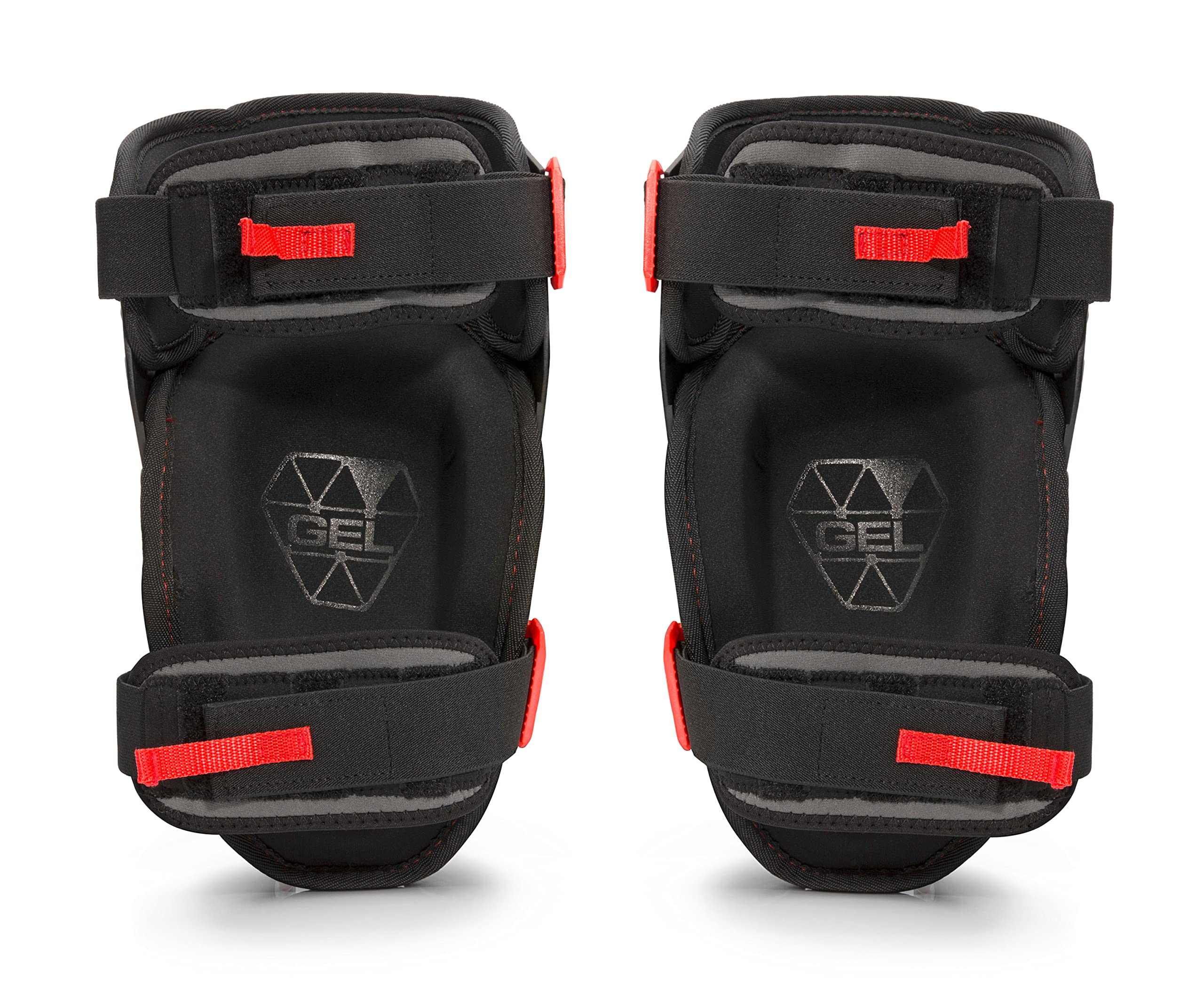 Prolock Impact-Absorbing Gel Knee Pads with Thigh Stabilization, Ideal for Flooring/Roofing, Adjustable (1 pair) CA2