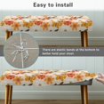 thumbnail image 5 of Whosucclay Butterfly Daisy Print Stretch Dining Bench Cover, Wear Resistant Bench Slipcover Washable Bench Seat Protector Rectangle Bench Cover for Dining Room, Living Room, Bedroom, 5 of 7
