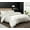 Ivory White (No Comforter), variant on Satin Duvet Cover Twin, Luxury Silky Like Ivory White Duvet 68" x 90" - Zipper Closure & Corner Ties