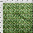 thumbnail image 3 of oneOone Cotton Cambric Green Fabric Abstracts Fabric For Sewing Printed Craft Fabric By The Yard 42 Inch Wide, 3 of 5