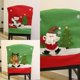 thumbnail image 5 of Cubierta de silla de Navidad BLESIY 4 piezas Decoraciones navideñas, 5 of 8