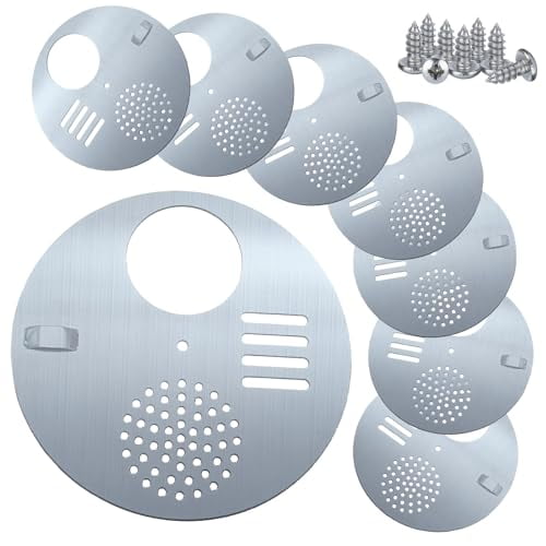 Bee Hive Nuc Entrance Disc Diameter 4.92" Stainless Steel Bee Hive Entrance Disk Gate Beekeeping Supplies Beehive Tool (8)