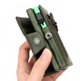 thumbnail image 3 of Monedero de Piel de Vaca NQ con Liberación Automática de Tarjetas Caja de Tarjetas de Metal RFID, 3 of 4