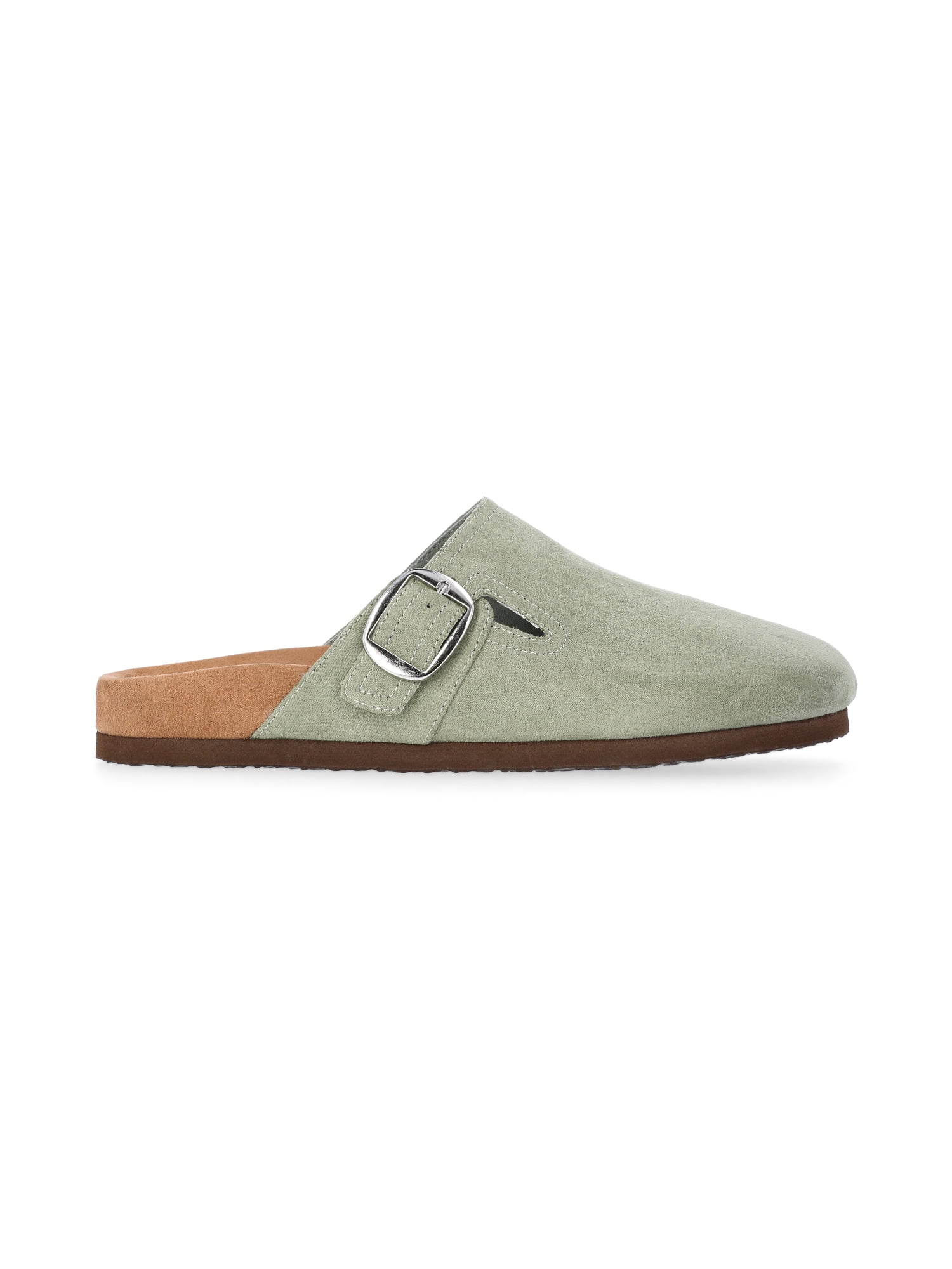 Time and Tru Women's Buckle Clogs