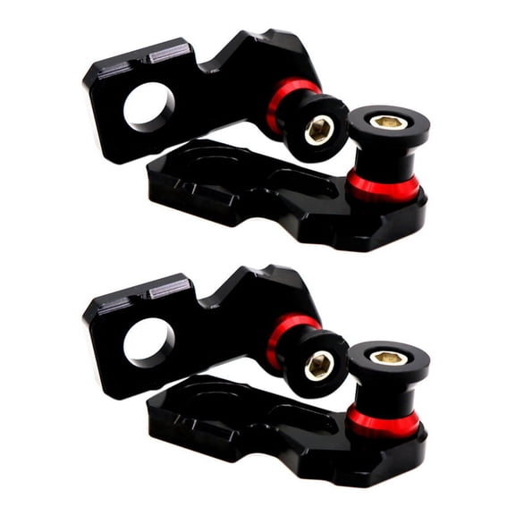 4X Motorcycle CNC Aluminum Chain Adjuster Block Rear Swingarm Spools for CB650F CBR650F 2014-2019 CB650R 2019