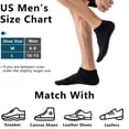 thumbnail image 6 of Livease No Show Socks for Womens Men, Black Ankle Athletic Socks, Thin Low Cut No Show Socks, 6 Pairs, Size 6-9, 6 of 8