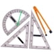 thumbnail image 5 of Reglas de geometría matemática grandes, juego de herramientas para enseñar matemáticas geométricas, suministros didácticos para 4 PIEZAS, 5 of 7