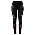 thumbnail image 4 of WILLBEST Leggings de Entrenamiento de Cintura Alta para Mujer, Suaves Y Elásticos, con Estampado Navideño Y Diseño de Bloques de Color, Cómodos Leggings de Fitness. Mediana, 4 of 4