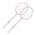 thumbnail image 1 of Badminton Racket, T Shaped Tee  Badminton Racquet Iron Alloy Reduce Air Resistance  for Playground, 1 of 8