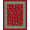 Red, Pattern 1, variant on ODIKA 4'x6' Machine Washable Non-Slip Area Rug, Festive Hearth Yuletide Anti Fatigue With Backing High Traffic Rug, Red, 624601