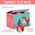 Disney Princess 3Piece Art & Play Toddler RoominaBox by Delta Children Includes Draw