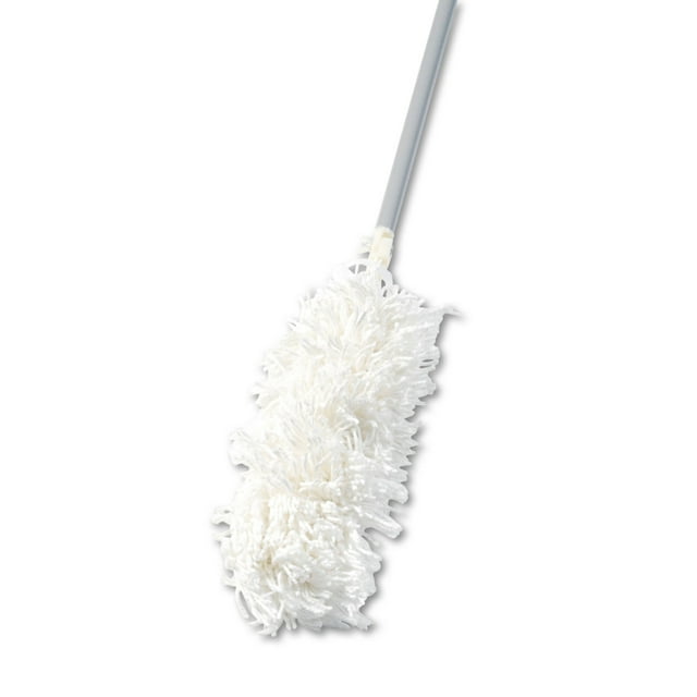 Rubbermaid Commercial T120 HiDuster Dusting Tool with Angled Lauderable Head, 51-Inch Extension Handle (RCPT120)