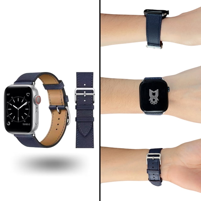 Correa para apple Watch compatible con Ultra / 45mm / 44mm / 42mm de Piel. Mamá Pulpo Piel