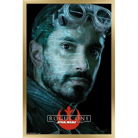 Star Wars: Rogue One - Bodhi Wall Poster, 14.725" x 22.375", Framed